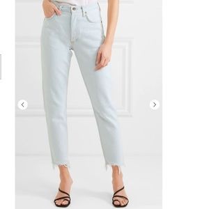 Agolde Jamie High Rise Straight Classic Jeans 32